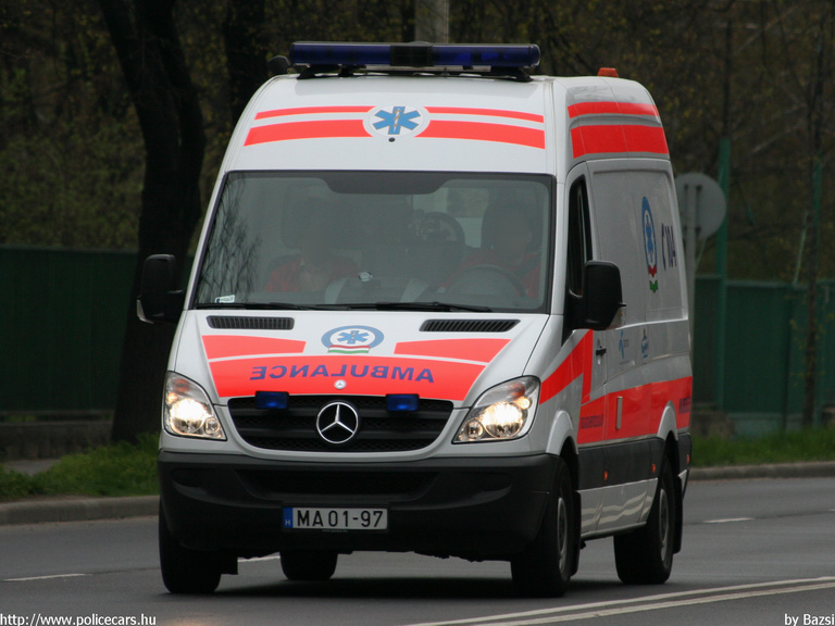 Mercedes Sprinter II, Országos Mentõszolgálat, fotó: Bazsi
Keywords: mentő mentőautó OMSZ magyar magyarország MA01-97