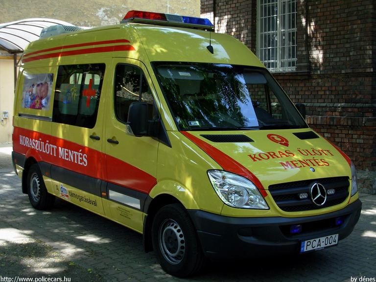 Mercedes-Benz Sprinter II 315 CDI, Budapest, Peter Cerny Alapítvány, koraszülöttmentõ, fotó: dénes
Keywords: mentő magyar Magyarország mentőautó PCA-004