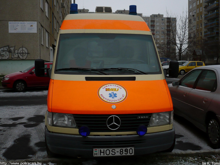 Mercedes-Benz Sprinter 310D, Samaritanus Mentõszolgálat, fotó: K. Tomi
Keywords: mentő Magyar magyarország mentőautó HOS-890