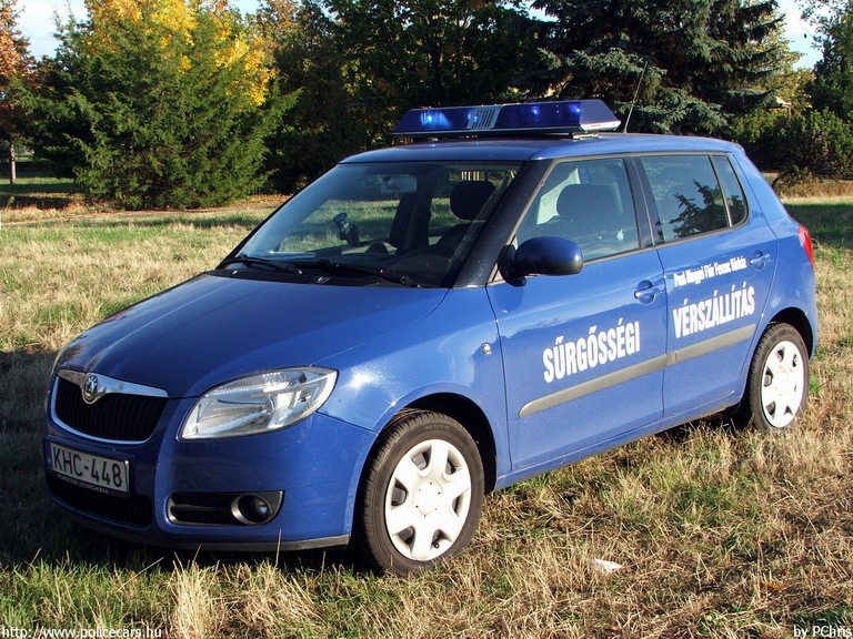 Skoda Fabia II, Pest Megyei Flór Ferenc Kórház, vérszállítás, fotó: PChris
Keywords: mentő magyar Magyarország mentőautó KHC-448
