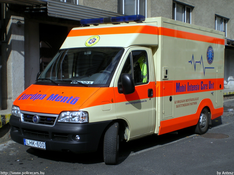 Fiat Ducato, Europa (International) Ambulance, fotó: Antesz
Keywords: mentő magyar Magyarország mentőautó LHK-600