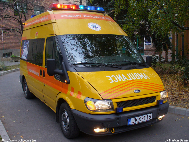 Ford Transit, Pécs, Magyar Koraszülött Mentõ Közalapítvány, fotó: Márton Balázs
Keywords: mentő magyar Magyarország mentőautó JKX-116