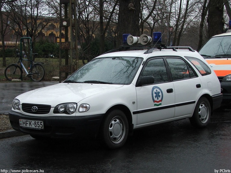 Toyota Corolla, Országos Mentõszolgálat, fotó: PChris
Keywords: mentő mentőautó magyar magyarország OMSZ HFK-655