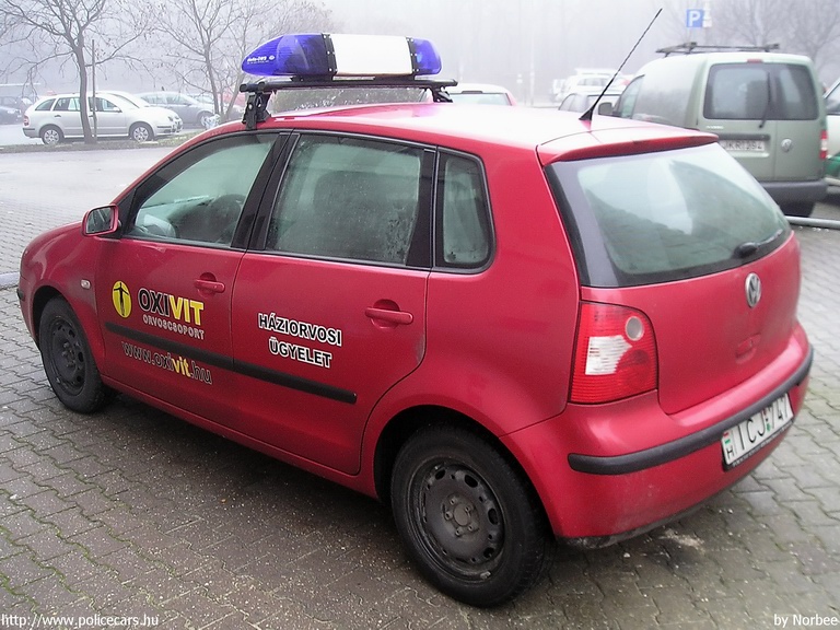 Volkswagen Polo, Oxivit Orvoscsoport, orvosi ügyelet, Budapest, fotó: Norbee
Keywords: mentő mentőautó magyar Magyarország ICJ-747