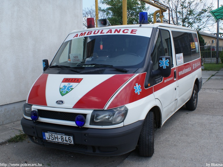 Ford Transit, Delta Mentõszolgálat, fotó: Bbazsa
Keywords: mentő magyar magyarország mentőautó JSH-846