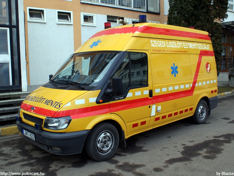 Ford Transit, Szegedi Újszülött Életmentõ Szolgálat Alapítvány, fotó: Bbazsa
Keywords: koraszülött mentő mentőautó magyar Magyarország JMT-822