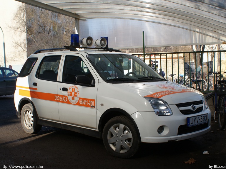Suzuki Ignis, orvosi ügyelet, Orosháza, SANI-MED, fotó: Bbazsa
Keywords: mentő mentőautó magyar Magyarország JYV-693