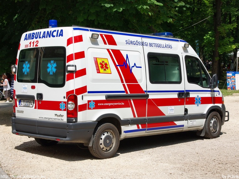 Renault Master, Emergency Service Bt., fotó: PChris
Keywords: mentő mentőautó magyar Magyarország LTU-084
