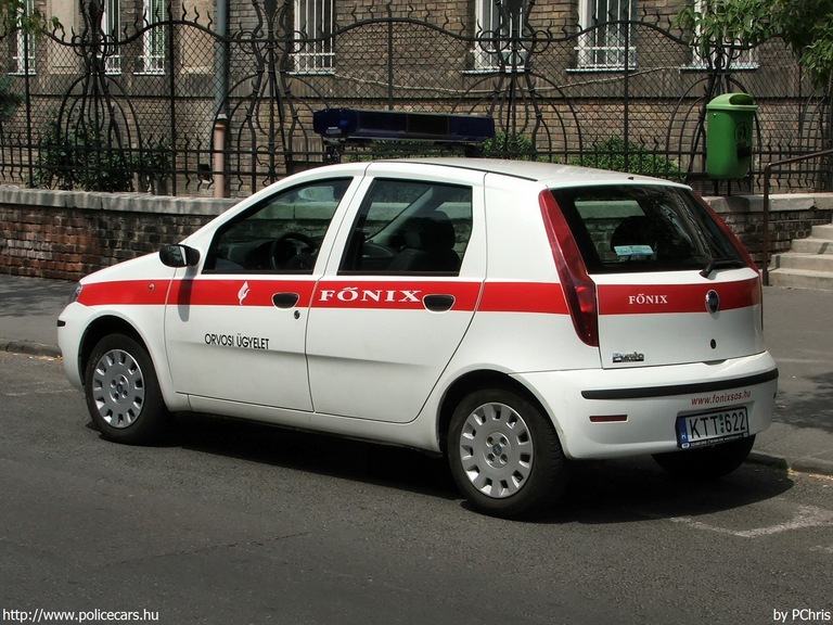 Fiat Punto, orvosi ügyelet, Budapest, Fõnix S.O.S. Zrt., fotó: PChris
Keywords: mentő mentőautó magyar Magyarország KTT-622