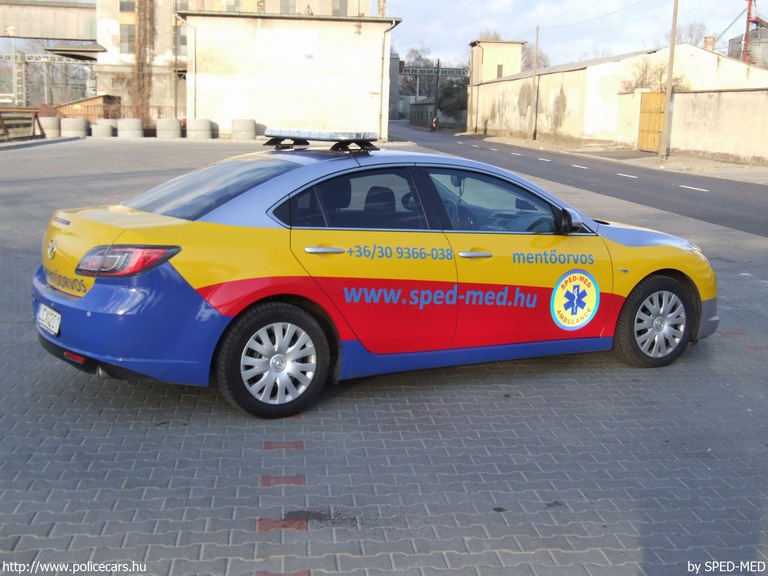 Mazda 6, SPED-MED Kft., MOK, fotó: SPED-MED
Keywords: mentő mentőautó magyar Magyarország LCX-201