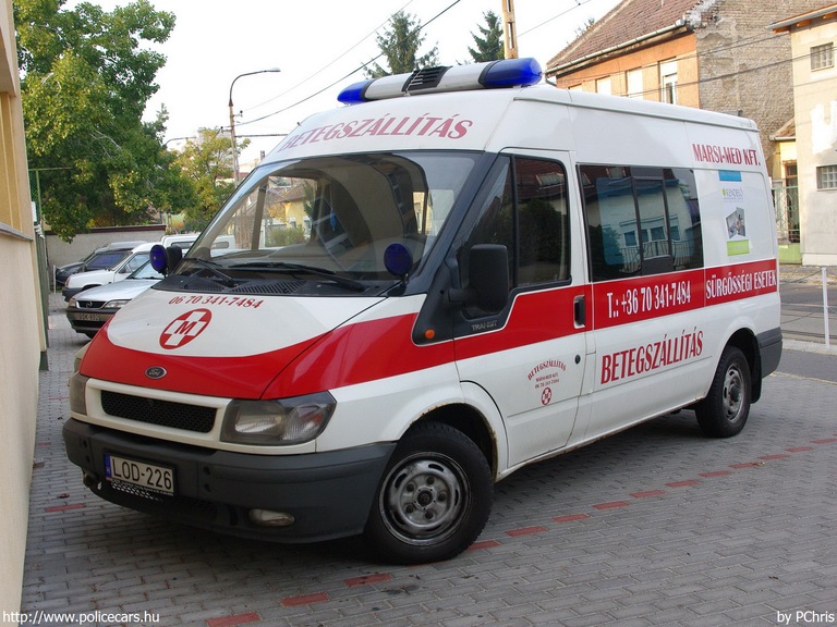 Ford Transit, Budapest, Marsi-Med Kft., fotó: PChris
Keywords: mentő mentőautó magyar Magyarország LOD-226