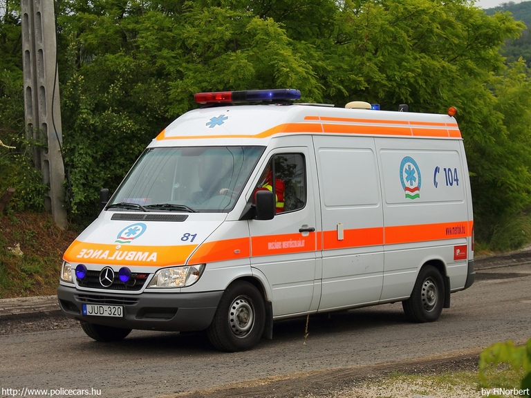 Mercedes-Benz Sprinter 313 CDI, Országos Mentõszolgálat, fotó: HNorbert
Keywords: mentő mentőautó OMSZ magyar Magyarország JUD-320