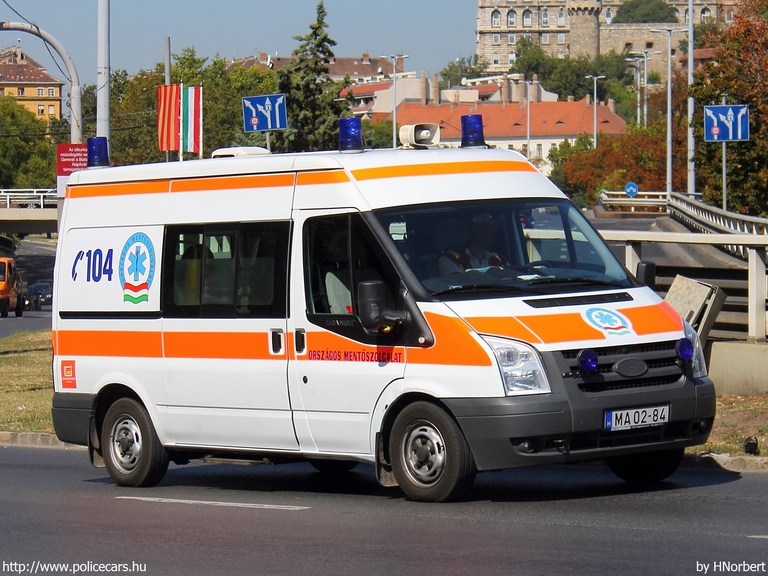 Ford Transit II 130 T300, Országos Mentõszolgálat, fotó: HNorbert 
Keywords: mentő mentőautó OMSZ magyar Magyarország MA02-84