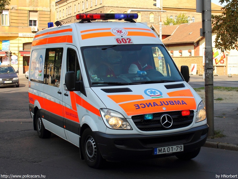 Mercedes Sprinter II 313 CDI, Országos Mentõszolgálat, fotó: HNorbert 
Keywords: mentő mentőautó OMSZ magyar Magyarország MA01-79