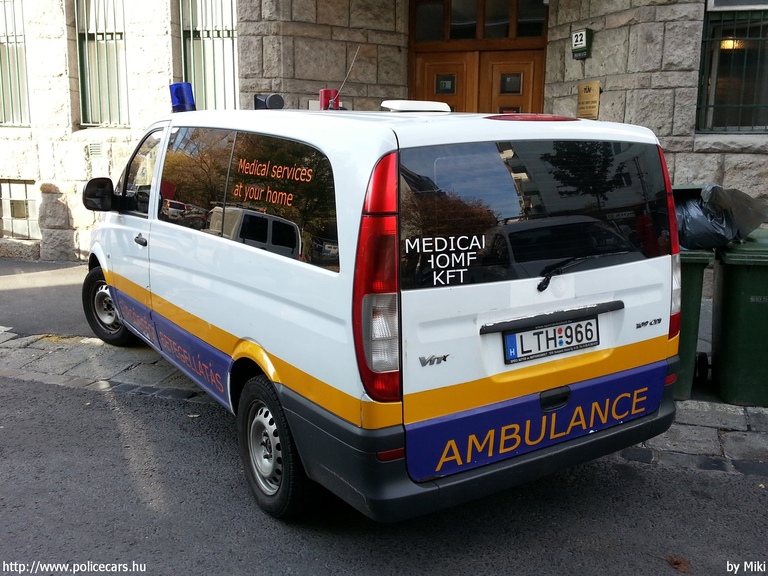 Mercedes-Benz Vito II 109 CDi, Medical Home Kft., fotó: Miki
Keywords: mentő mentőautó magyar Magyarország LTH-966