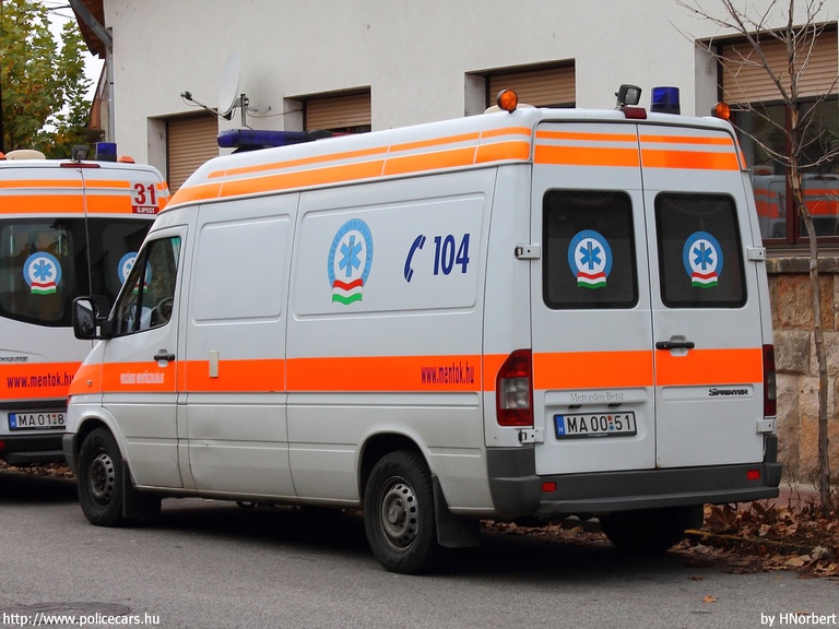 Mercedes-Benz Sprinter 313 CDI, Országos Mentõszolgálat, Budapest, fotó:HNorbert
Keywords: mentő mentők mentőautó OMSZ magyar Magyarország MA00-51