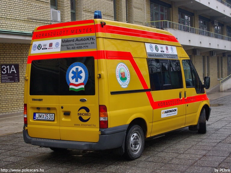 Ford Transit, Magyar Koraszülött Mentõ Közalapítvány, fotó: PChris
Keywords: mentő mentőautó magyar Magyarország JMX-530