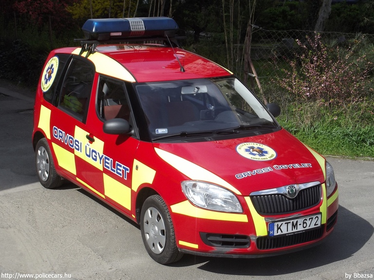 Skoda Roomster, International Ambulance Service Kft., fotó: Bbazsa
Keywords: mentő mentőautó magyar Magyarország KTM-672 ambulance hungarian Hungary