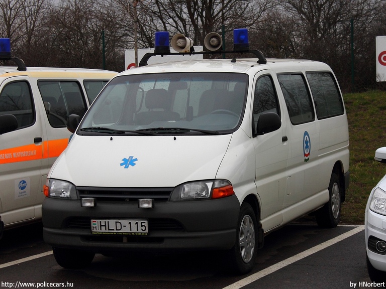 Toyota Hiace, Országos Mentõszolgálat, Budapest, fotó: HNorbert
Keywords: mentő mentőautó OMSZ magyar Magyarország HLD-115