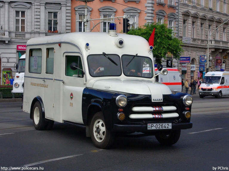 Dodge Job Rated, Országos Mentõszolgálat, fotó: PChris
Keywords: mentő mentőautó magyar Magyarország OMSZ