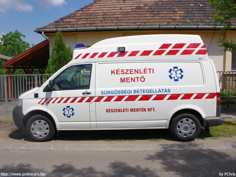 Volkswagen Transporter T5, Készenléti Mentõk Kft., fotó: PChris 
Keywords: mentő mentőautó magyar Magyarország MMY-368