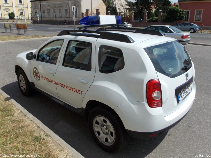 Dacia Duster, Egészségügyi Alapellátási Igazgatóság Nyíregyháza, orvosi ügyelet, fotó: Rambo
Keywords: mentő mentőautó magyar Magyarország MAG-087 ambulance hungarian Hungary