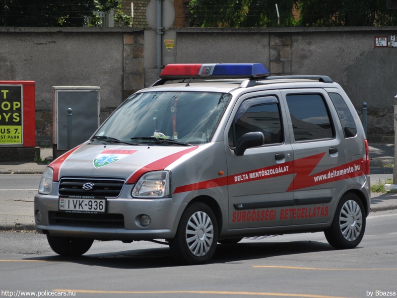 Suzuki Wagon R+, Delta Mentõszolgálat, fotó: Bbazsa
Keywords: mentő mentőautó magyar Magyarország IVK-936 ambulance hungarian Hungary