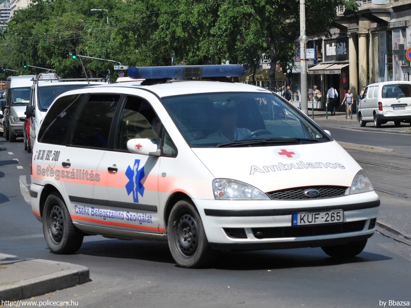 Ford Galaxy, Cseke Betegszállító Szolgálat, fotó: Bbazsa
Keywords: mentő mentőautó magyar Magyarország KUF-265 ambulance hungarian Hungary