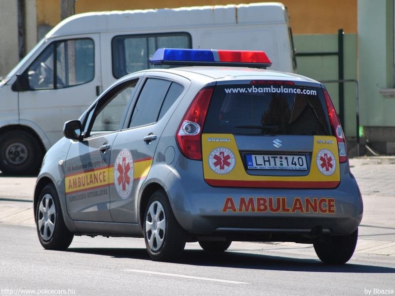 Suzuki Splash, VB Ambulance Hungary Kft., fotó: Bbazsa
Keywords: mentő mentőautó magyar Magyarország LHT-140 ambulance hungarian Hungary