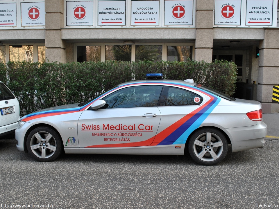 BMW 330xd, Swiss Medical Services Egészségügyi Kft., fotó: Bbazsa
Keywords: mentő mentőautó magyar Magyarország MGW-800 ambulance hungarian Hungary