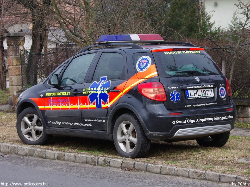 Suzuki SX4 4x4, orvosi ügyelet, Nagymaros, Hungary Ambulance Közhasznú Nonprofit Kft., fotó: PChris
Keywords: mentő mentőautó magyar Magyarország LHL-977 ambulance hungarian Hungary