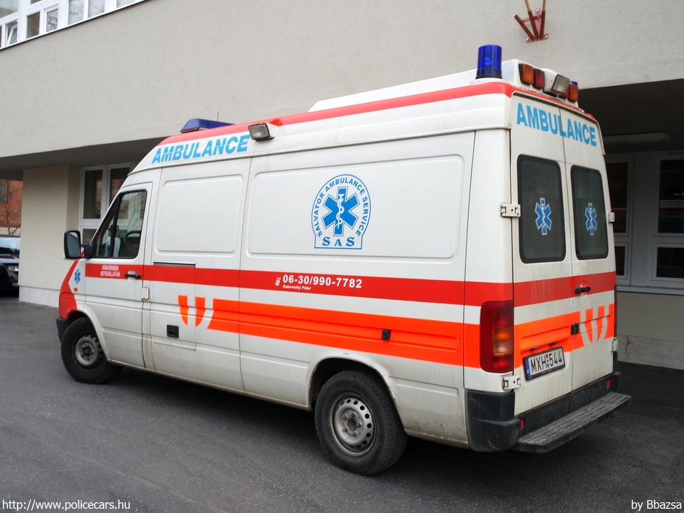 Volkswagen LT 35, Salvator Ambulance Service, fotó: Bbazsa
Keywords: mentő mentőautó magyar Magyarország MXH-544