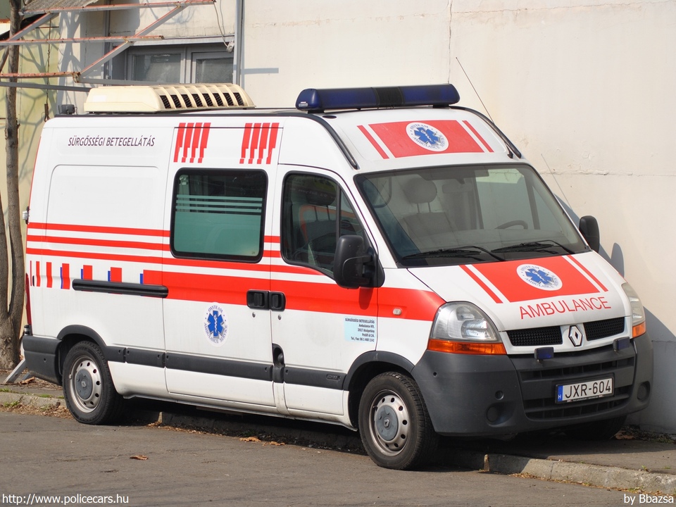 Renault Master, Ambulance Kft. (OXYTEAM), fotó: Bbazsa
Keywords: mentő mentőautó magyar Magyarország JXR-604