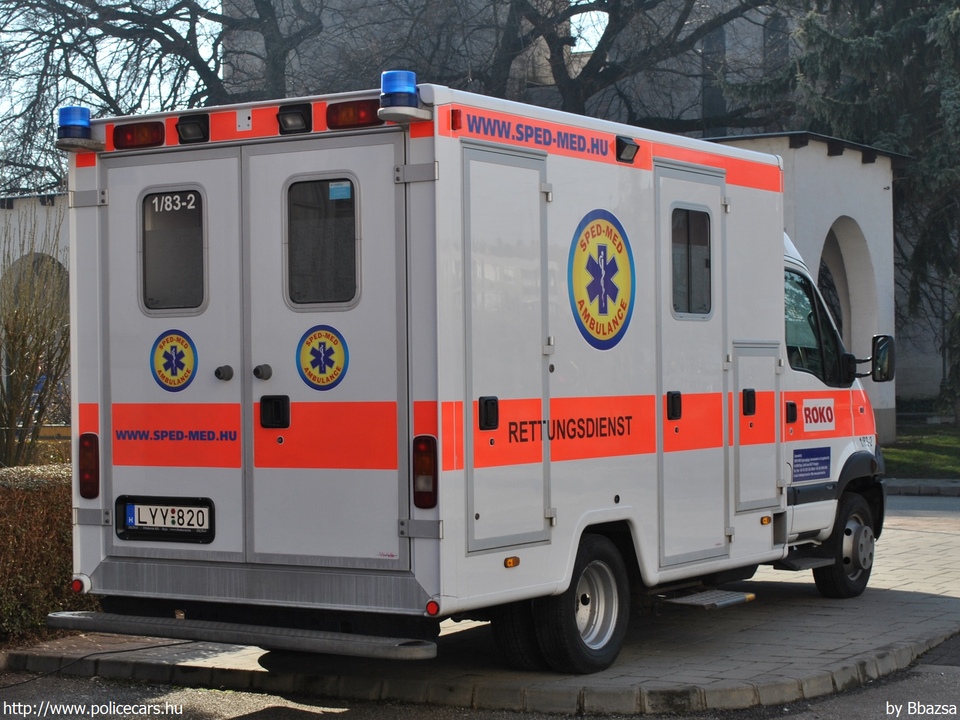 Renault Mascott, Sped-Med Kft., fotó: Bbazsa
Keywords: mentő mentőautó magyar Magyarország LYY-820