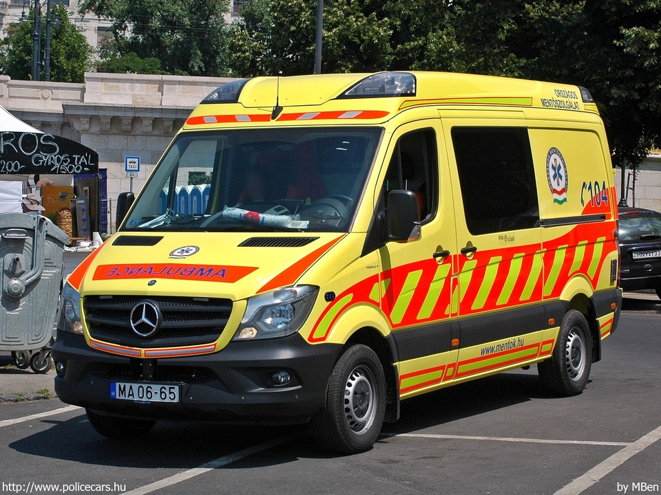 Mercedes-Benz Sprinter II facelift 316 CDI, fotó: MBen
Keywords: mercedes sprinter ambulance 316 MBen MA 06-65 omsz  