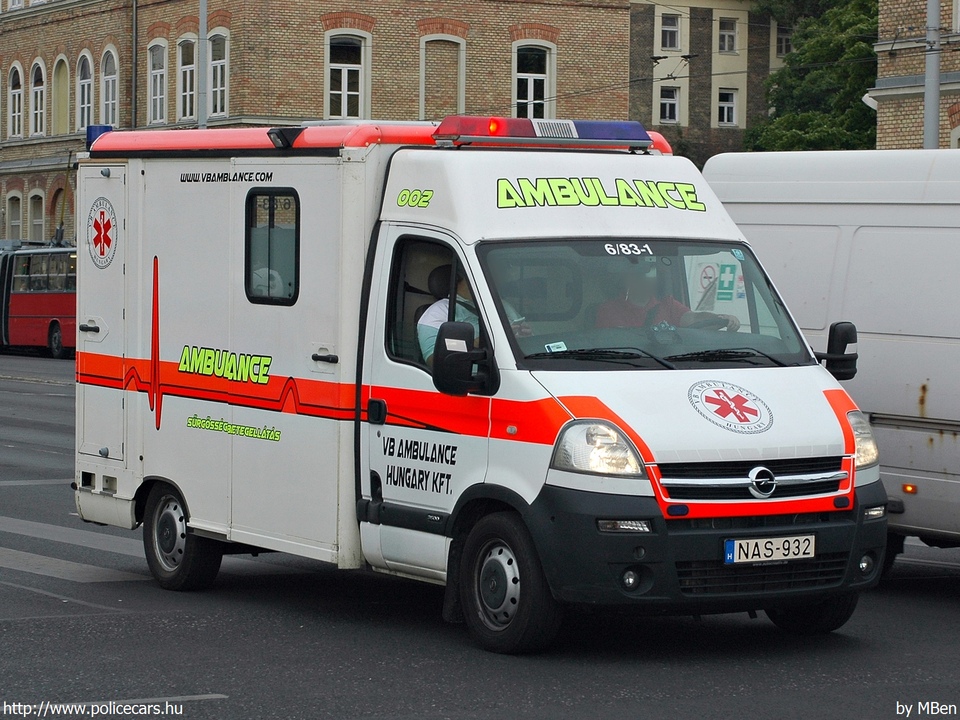 Opel Movano, VB Ambulance Hungary Kft., fotó: MBen
Keywords: mentő mentőautó magyar Magyarország ambulance hungarian Hungary NAS-932