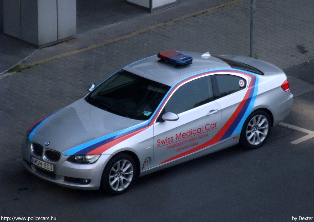 BMW 330xd, Swiss Medical Services Egészségügyi Kft., fotó: Dexter
Keywords: mentő mentőautó magyar Magyarország ambulance hungarian Hungary MGW-800
