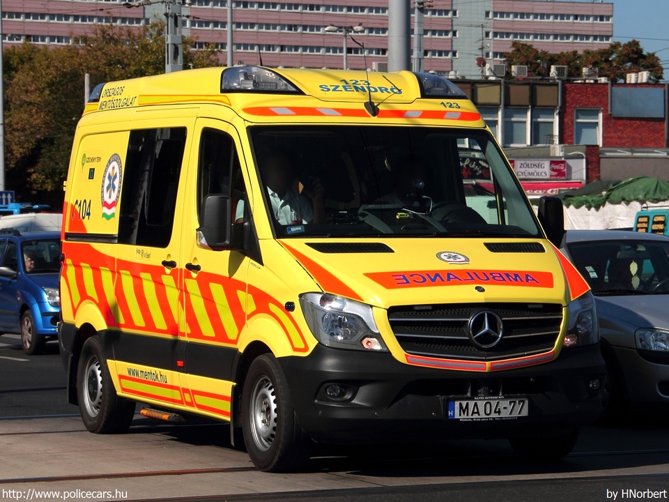 Mercedes-Benz Sprinter II facelift 316 CDI, fotó: HNorbert
Keywords: mentő mentőautó OMSZ magyar Magyarország MA04-77