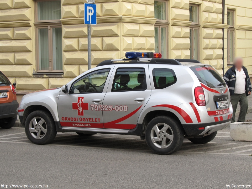 Dacia Duster, Bácska MED, orvosi ügyelet, fotó: Dancergee
Keywords: mentő mentőautó magyar Magyarország Hungary hungarian ambulance LVE-598