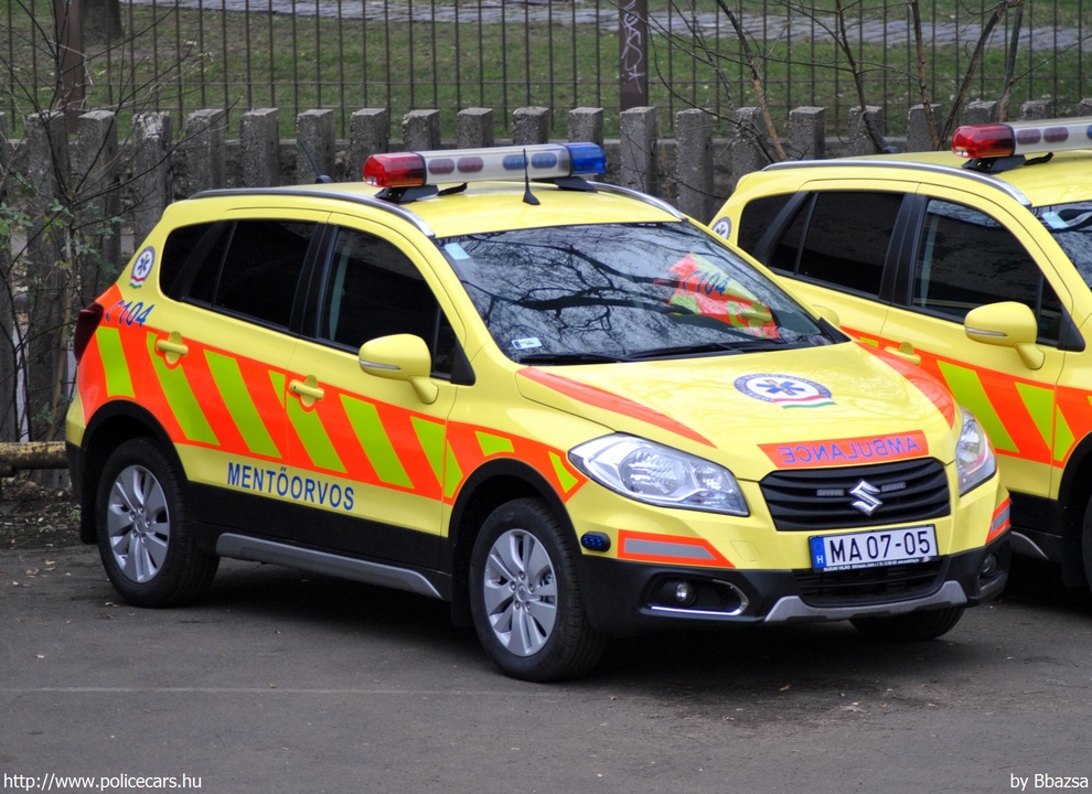 Suzuki SX4 S-Cross, Országos Mentõszolgálat, MOK, fotó: Bbazsa
Keywords: mentő mentőautó OMSZ magyar Magyarország MA07-05 ambulance hungarian Hungary