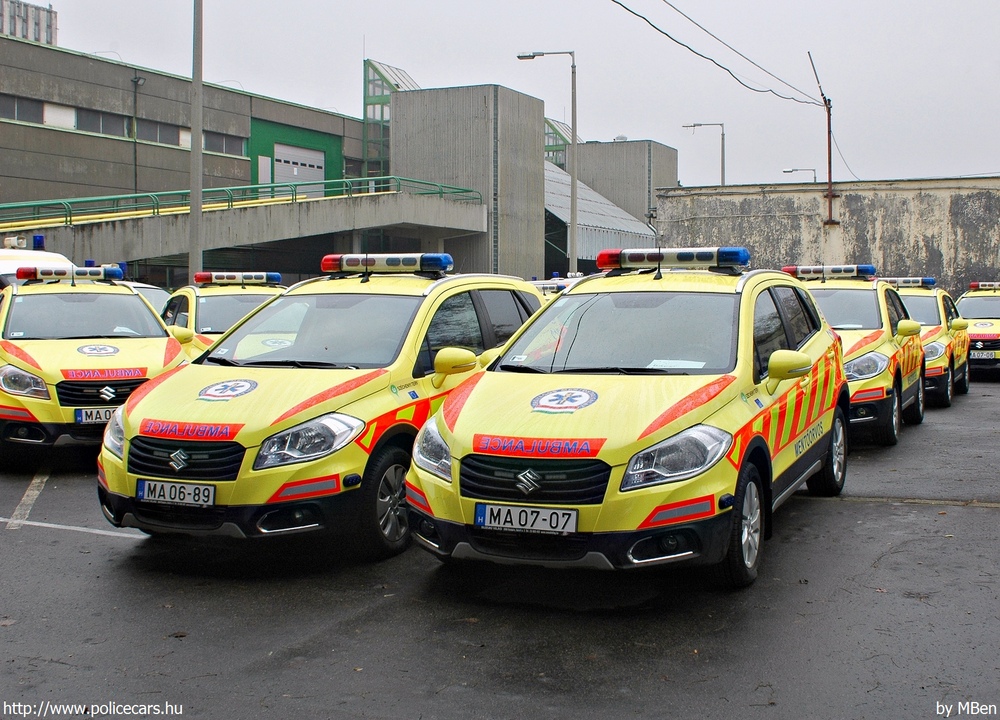 Suzuki SX4 S-Cross, Országos Mentõszolgálat, MOK, fotó: MBen
Keywords: mentő mentőautó OMSZ magyar Magyarország MA06-89 MA07-07 ambulance hungarian Hungary