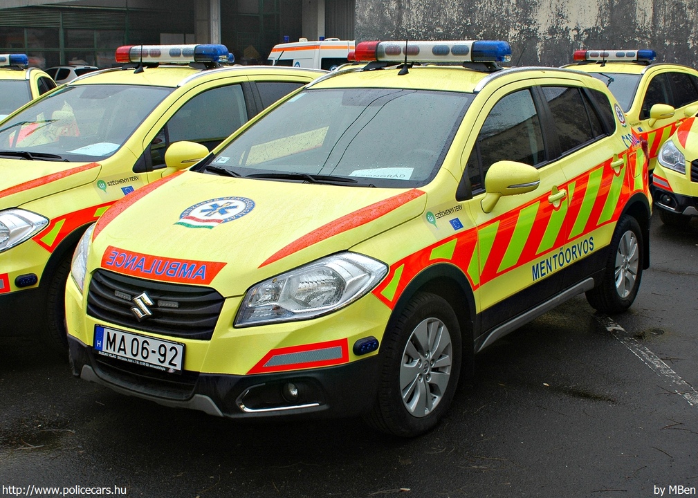 Suzuki SX4 S-Cross, Országos Mentõszolgálat, MOK, fotó: MBen
Keywords: mentő mentőautó OMSZ magyar Magyarország MA06-92 ambulance hungarian Hungary