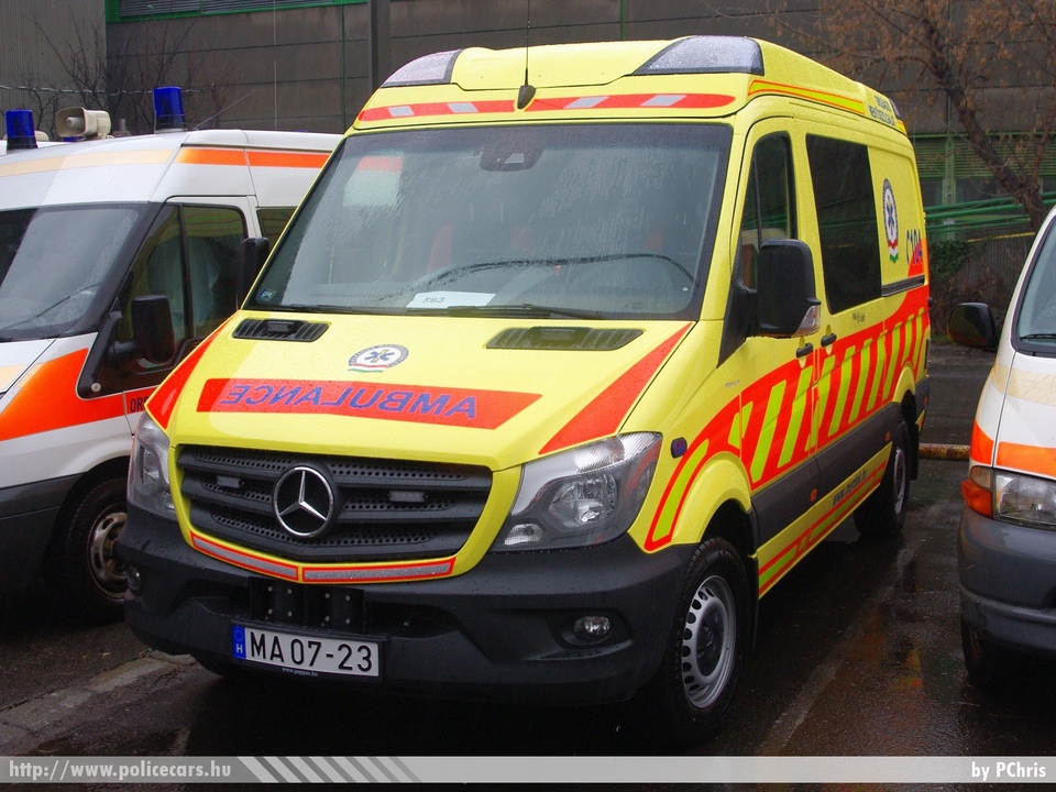 Mercedes-Benz Sprinter II facelift 316 CDI Profile, Országos Mentõszolgálat, Ibrány, fotó: PChris
Keywords: magyar Magyarország mentő mentőautó MA07-23 OMSZ Hungary hungarian ambulance