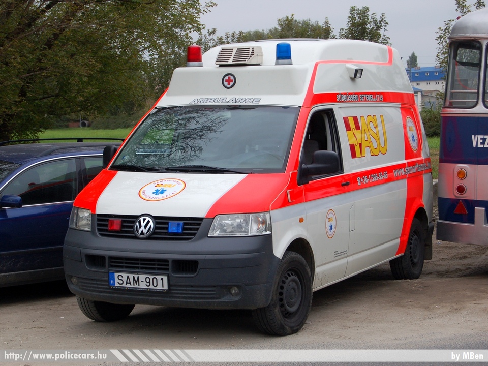 Volkswagen Transporter T5, Samaritanus Mentõszolgálat, fotó: MBen
Keywords: magyar Magyarország mentő mentőautó SAM-901 Hungary hungarian ambulance