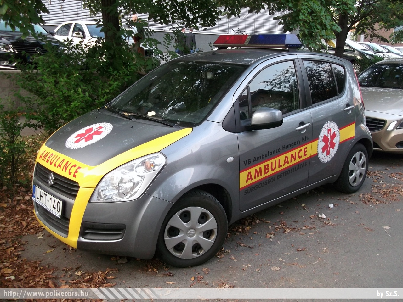 Suzuki Splash, VB Ambulance Hungary Kft., fotó: Sz.S.
Keywords: mentő mentőautó magyar Magyarország LHT-140 ambulance hungarian Hungary