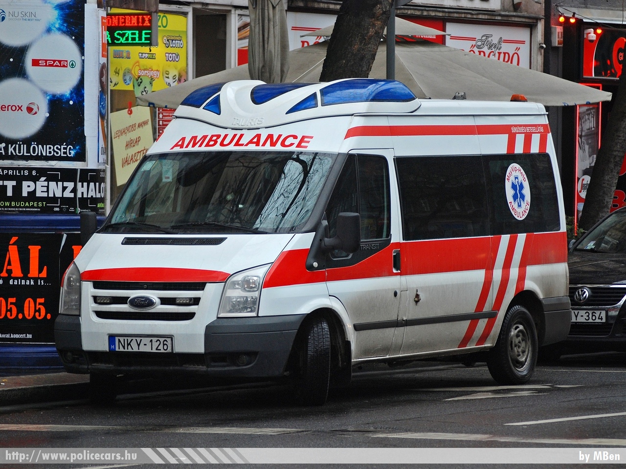 Ford Transit Tauris, MayVip-Help Betegszállító Kft., fotó: MBen
Keywords: mentő mentőautó magyar Magyarország hungarian Hungary ambulance NKY-126