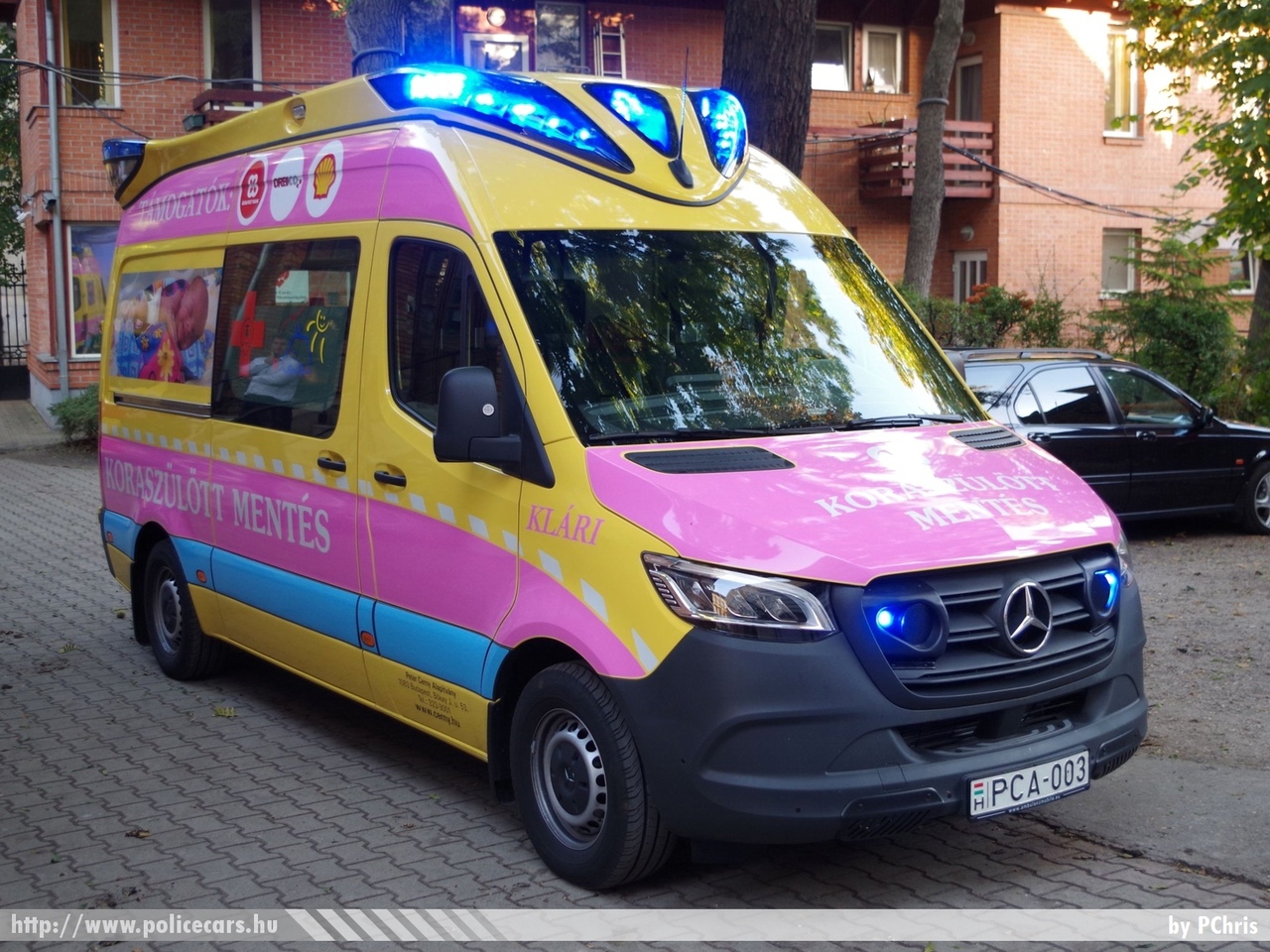 Mercedes Sprinter III, Budapest, Peter Cerny Alapítvány, koraszülöttmentõ, fotó: PChris
Keywords: mentő mentőautó magyar Magyarország hungarian Hungary ambulance PCA-003