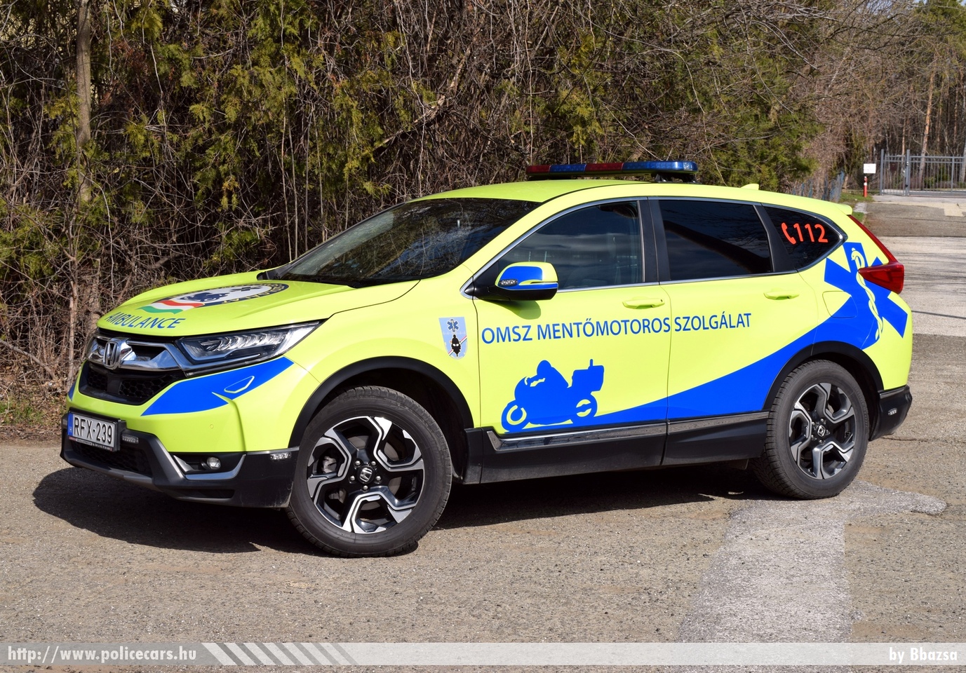 Honda CR-V 1.5 Elegance, Magyar Mentõmotor Alapítvány, Vác, fotó: Bbazsa
Keywords: OMSZ mentő mentőautó MOK magyar Magyarország ambulance hungarian Hungary RFX-239