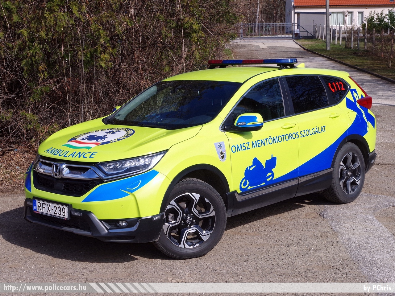 Honda CR-V 1.5 Elegance, Magyar Mentõmotor Alapítvány, Vác, fotó: PChris
Keywords: OMSZ mentő mentőautó MOK magyar Magyarország ambulance hungarian Hungary RFX-239