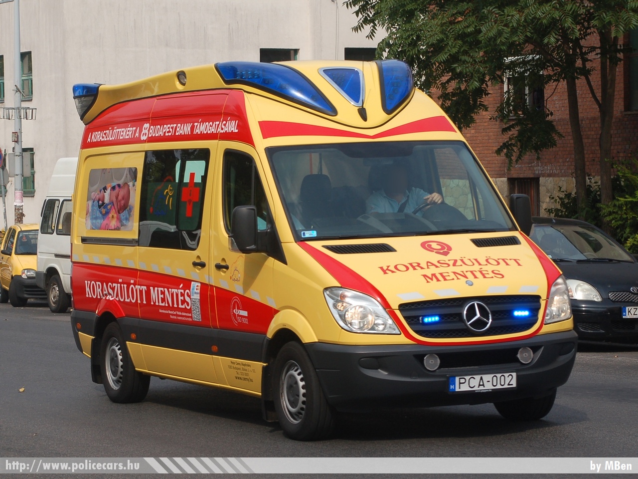 Mercedes-Benz Sprinter II 315 CDI, Budapest, Peter Cerny Alapítvány, koraszülöttmentõ, fotó: MBen
Keywords: mentő mentőautó magyar Magyarország hungarian Hungary ambulance PCA-002